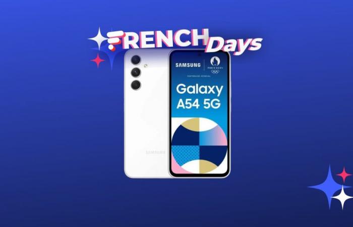 Le Samsung Galaxy A54 sorti l’année dernière ne coûte déjà que 200 € grâce aux French Days