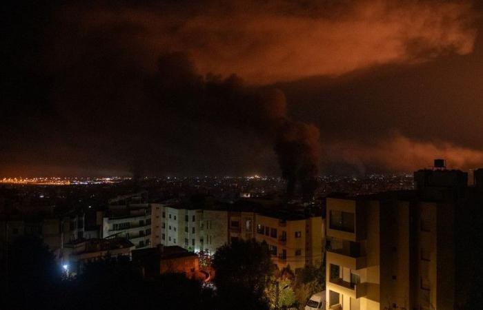 Une nuit de chaos au Liban sous les raids aériens israéliens