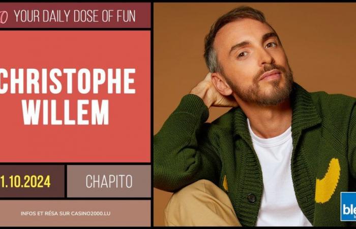 JOURNÉE EXCLUSIVE – Gagnez votre rendez-vous avec Christophe Willem