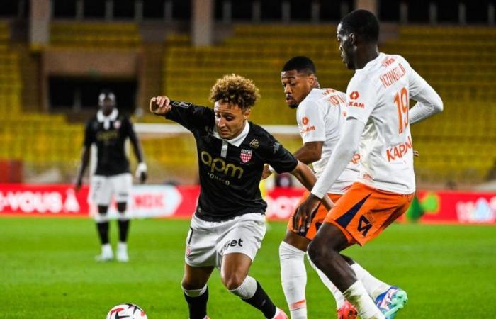 à la pause, Montpellier résiste à Monaco