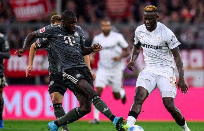 Le Bayern Munich bat Leverkusen (1-1)