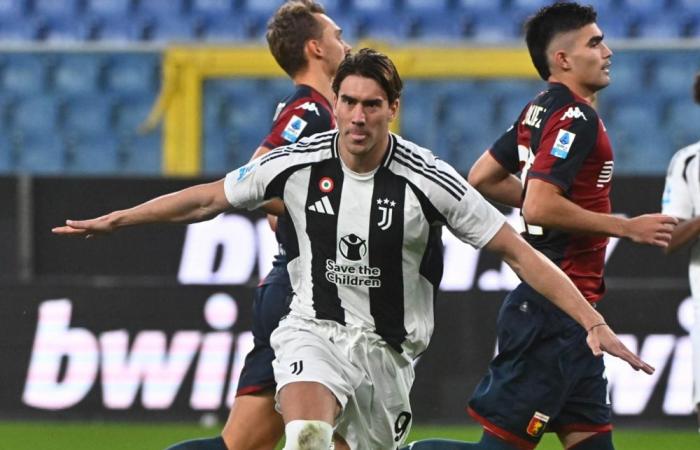 La Juventus bat Genoa et prend la tête de la Serie A