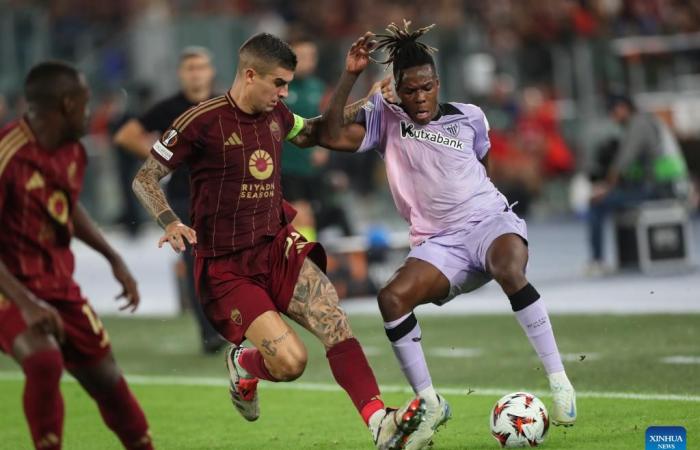 UEFA Europa League : Roma contre Athletic Bilbao-Xinhua