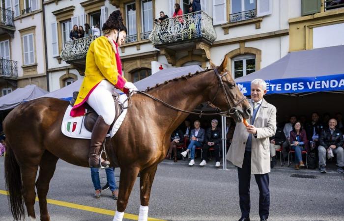 La pluie n’a pas gâché la Fête des Vendanges neuchâteloise