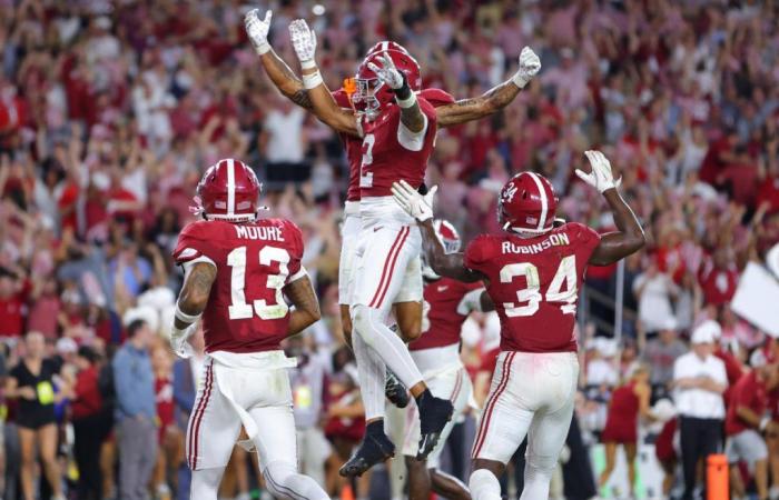 La victoire spectaculaire de l’Alabama contre la Géorgie montre que la saison régulière a encore du jus dans l’ère élargie de la CFP