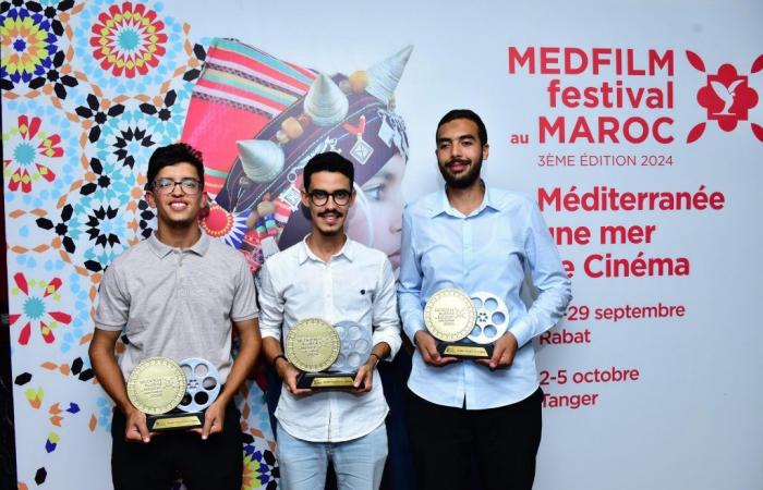 Prix ​​du court métrage décernés aux étudiants de l’ISMAC dans le cadre de la 3ème édition du Festival MedFilm au Maroc