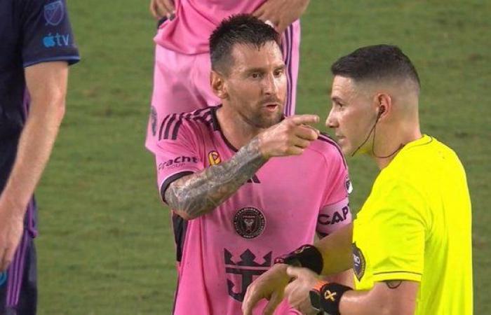 Lionel Messi accusé d’insulte explicite envers un arbitre de la MLS lors d’un échange furieux