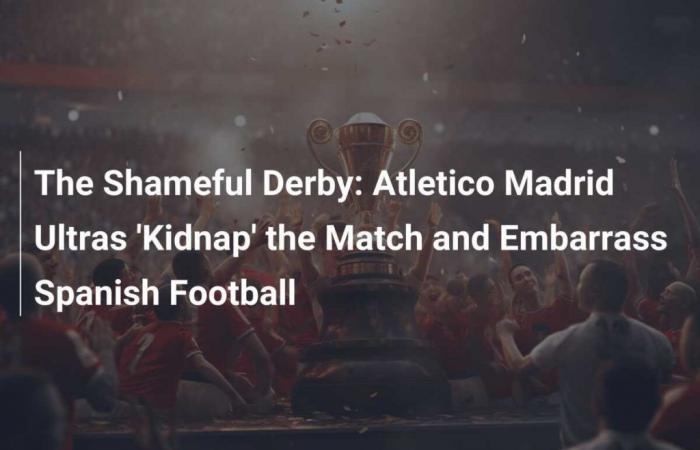 Les Ultras de l’Atletico Madrid « kidnappent » le match et embarrassent le football espagnol