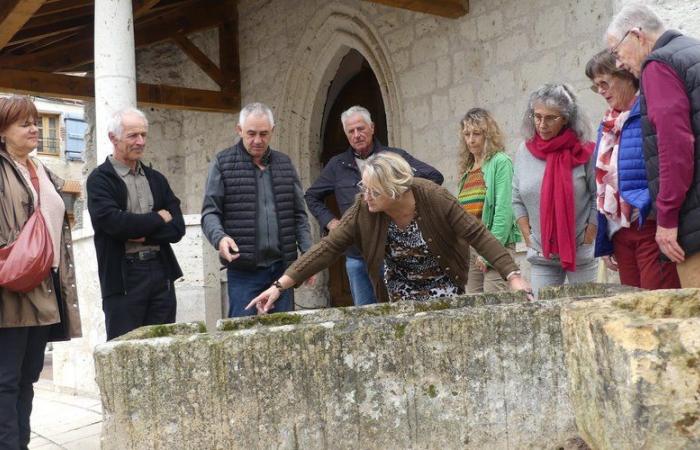 2 sarcophages mérovingiens comme attraction