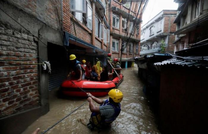 Au Népal, le bilan des pluies torrentielles s’alourdit à 148 morts et 59 disparus