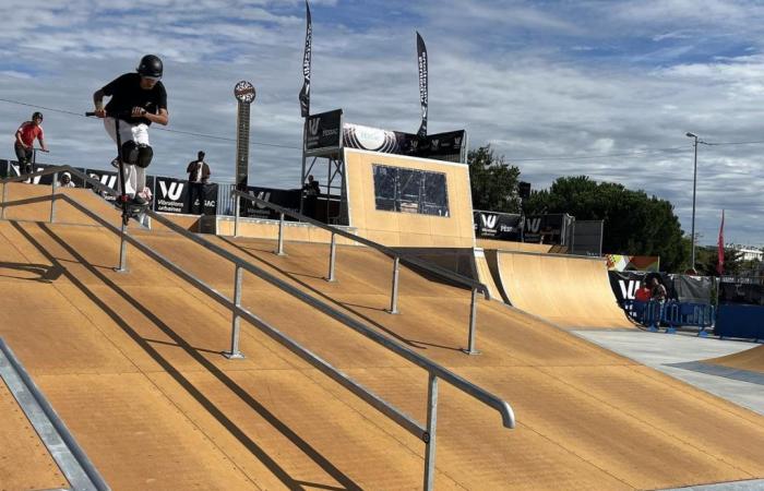 Pessac a accueilli la première étape des championnats de France de trottinette freestyle