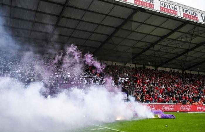 le match s’est arrêté à cause d’incidents (photos)