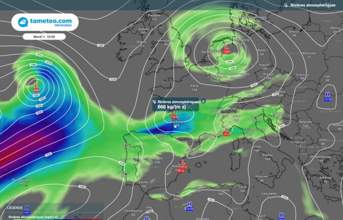 vers un nouveau fleuve atmosphérique ? Quelles sont les prévisions météo ?