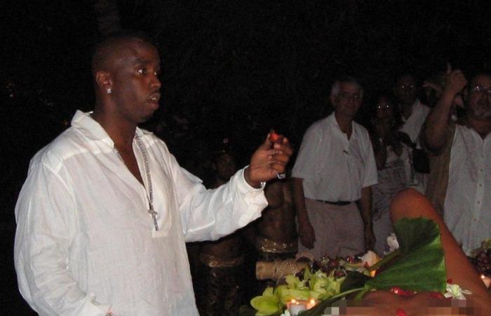 Diddy Miami Bash avec Buffet de femme nue, photos de 2004 refaites