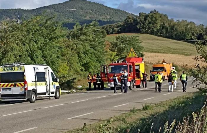 Drôme. Un automobiliste décède dans une collision frontale