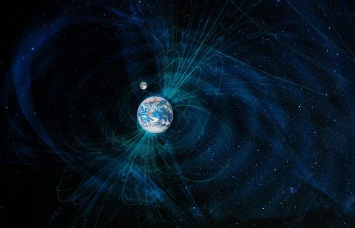 Il y a 3,7 milliards d’années, la Terre possédait un champ magnétique dont l’origine est inconnue