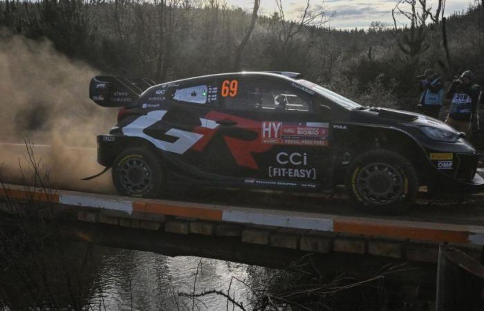 Rallye du Chili | Le leader Kalle Rovanperä (Toyota) sous la pression d’Elfynn Evans (Toyota) et Ott Tänak (Hyundai)