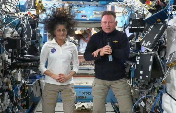 Amarrage à l’ISS du navire au secours des astronautes coincés sur la station