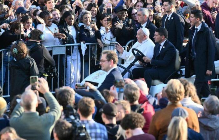 Le pape François a séduit Louvain-la-Neuve