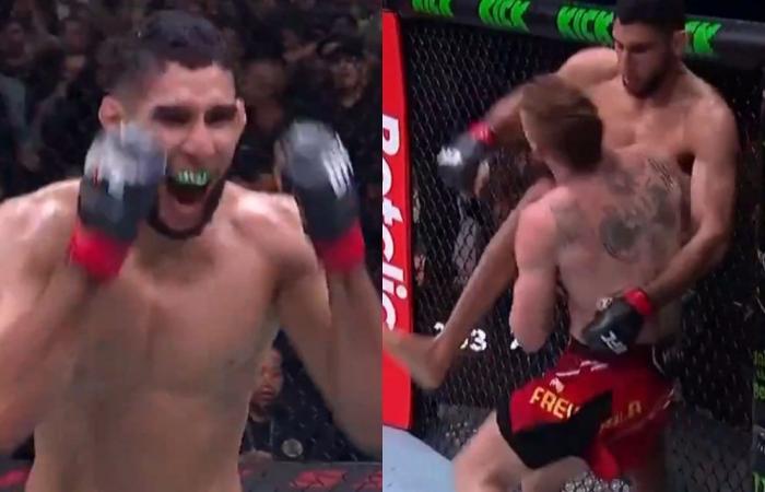 Le combattant français Fares Ziam étourdit à l’UFC Paris avec un superbe KO contre Matt ‘The Steamrolla’ Frevola [VIDEO]