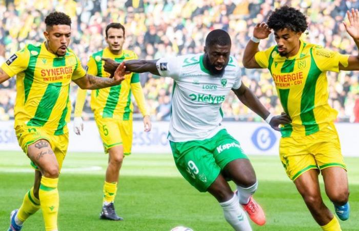 Saint-Etienne revient au score, Reims domine toujours à Raymond-Kopa