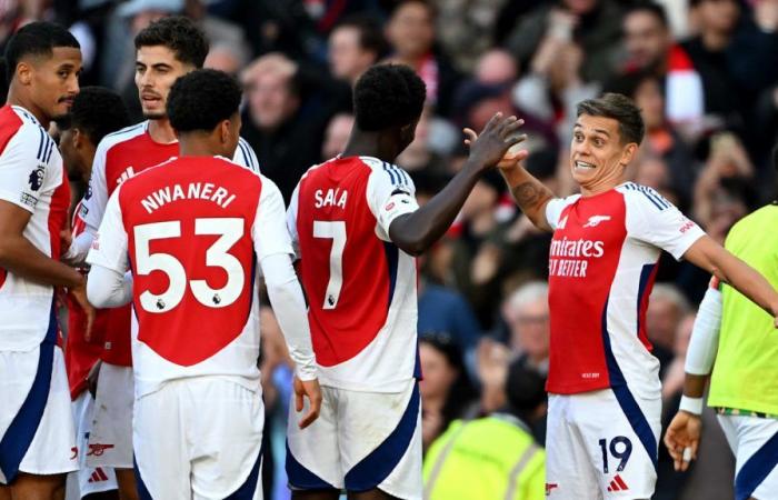 3 joueurs marquants de la victoire 4-2 d’Arsenal contre Leicester