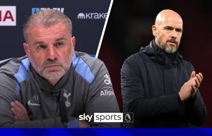 Erik ten Hag : Manchester United a besoin de trophées | Ange Postecoglou : Les trophées ne suffisent pas