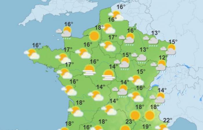 la météo de la semaine en France