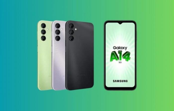 A moins de 100 euros, le Samsung Galaxy A14 5G ne restera pas en stock très longtemps