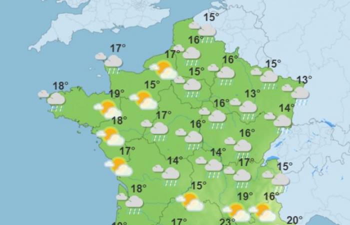 la météo de la semaine en France