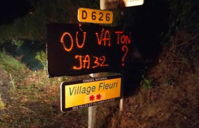 C’est pourquoi on ne voit plus le nom de certaines communes du Gers à leur entrée.