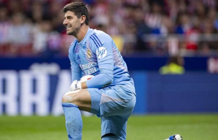 Le Real Madrid annonce une blessure à la jambe gauche pour Thibaut Courtois