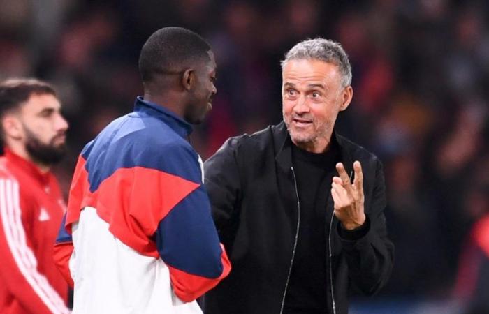 un accrochage a eu lieu entre Dembélé et Luis Enrique !