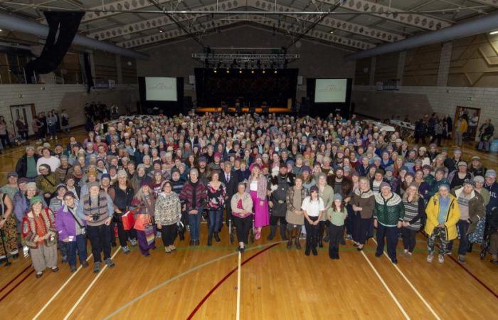 La Shetland Wool Week démarre avec une cérémonie d’ouverture pleine à craquer