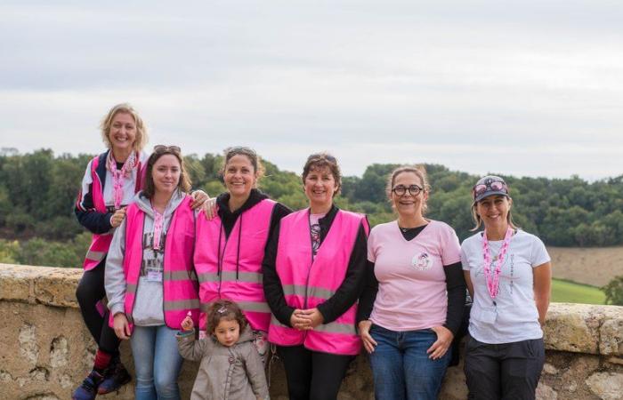 La Romieu. Nous nous mobilisons pour Octobre Rose