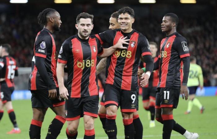 Evanilson marque le premier but lors de la victoire 3-1 de Bournemouth contre Southampton d’Aribo