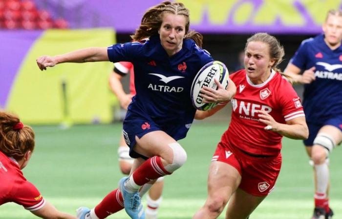 le XV féminin de France chute lourdement face au Canada pour ses débuts dans le tournoi « XV féminin »