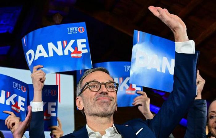 victoire historique du parti nationaliste FPÖ aux élections législatives