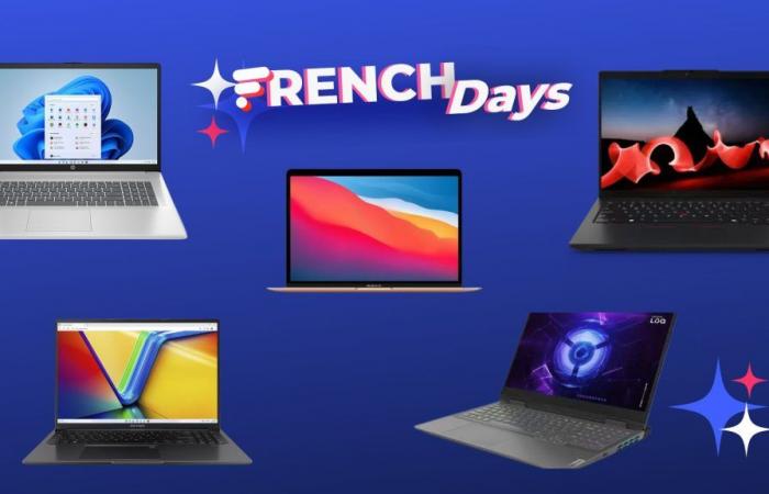 Les French Days mettent en vente les dernières palettes de PC portables en promotion. Voici ce qui reste des meilleures offres