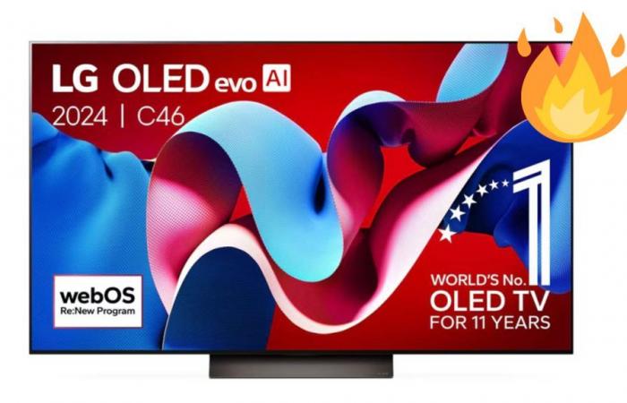 Les TV LG OLED C4 sont à prix cassés avec ce bon plan, le 65C4 coûte 1 349€ !