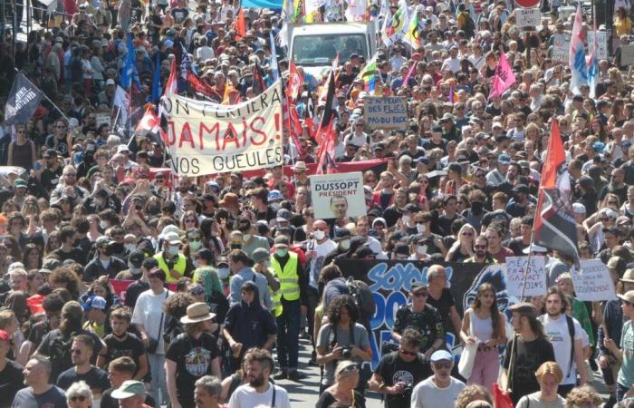 la manifestation n’a pas encore été déclarée