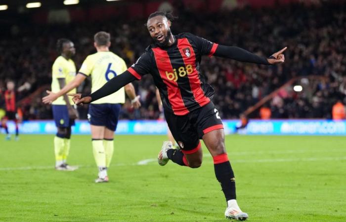 La star de Bournemouth sonne le klaxon des transferts du Big Eight