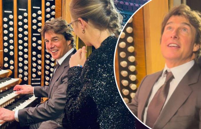 Tom Cruise a une leçon d’orgue impromptue avec Anna Lapwood au film “Top Gun”…