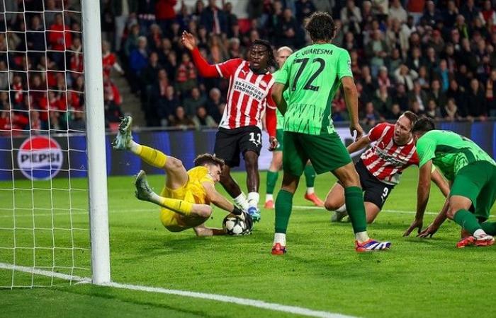 Le Suprême PSV est durement touché contre le Sporting en phase finale après de nombreuses occasions manquées