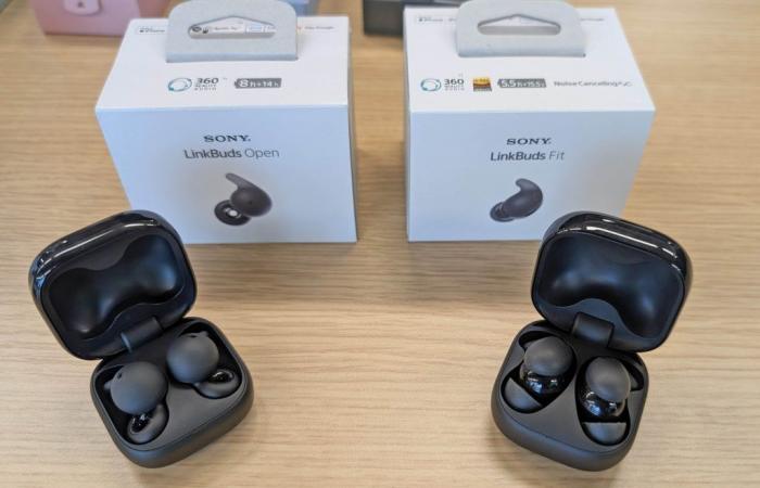 Sony LinkBuds Fit et LinkBuds Open, choisissez votre style et votre utilisation