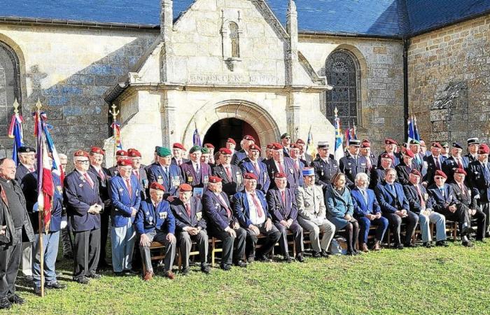 In Plogoff, paratroopers from Finistère honored Saint-Michel