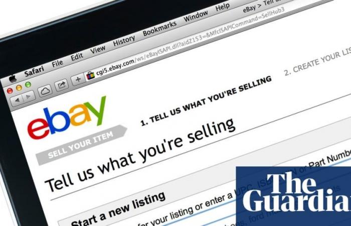 Le détaillant en ligne eBay supprime les frais pour les vendeurs privés au Royaume-Uni