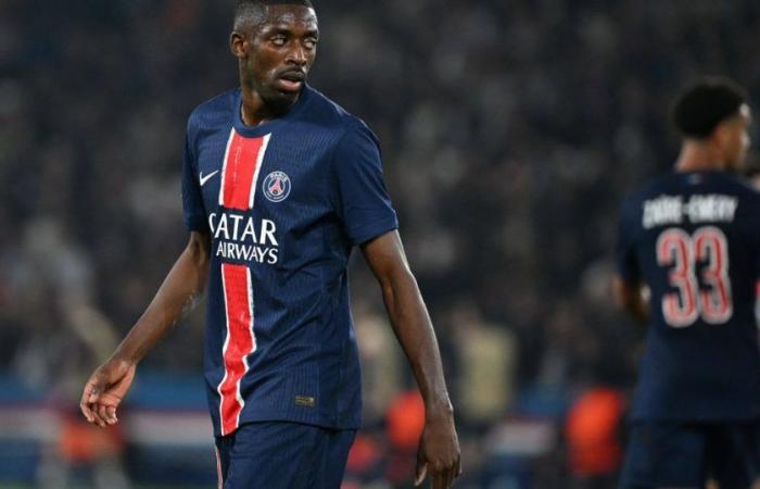 Ousmane Dembélé absent du groupe du PSG pour Arsenal