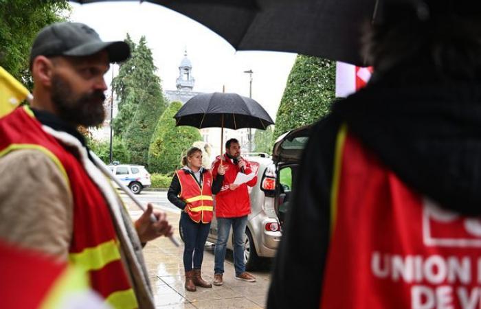 à Vichy, faible mobilisation mais messages forts