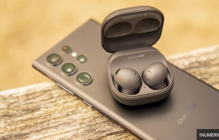 Bon plan – Écouteurs true wireless Samsung Galaxy Buds2 Pro avec chargeur à induction « 5 étoiles » à 149,99 € (-33%)